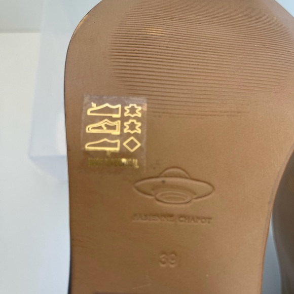 NEW 🔥 Designer Fabienne Chapot Black 💯 %Leather Ankle Boots - Picture 6 of 11